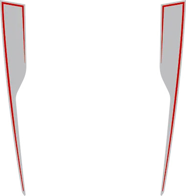 2022-2026 Maverick Hood Inner Cowl Hood Spear Graphics Stripes graphic design style 03 image.